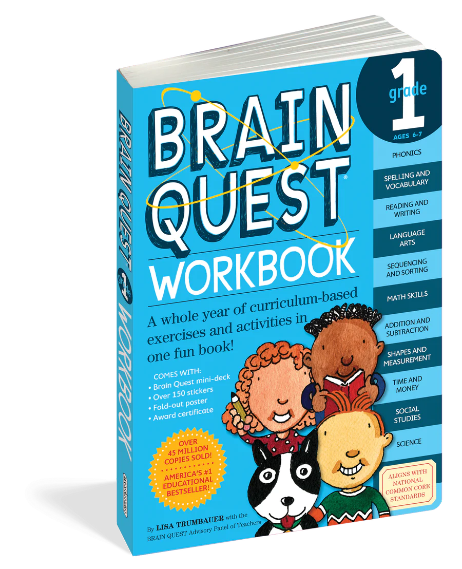 Brain Quest Workbook: Grade 1