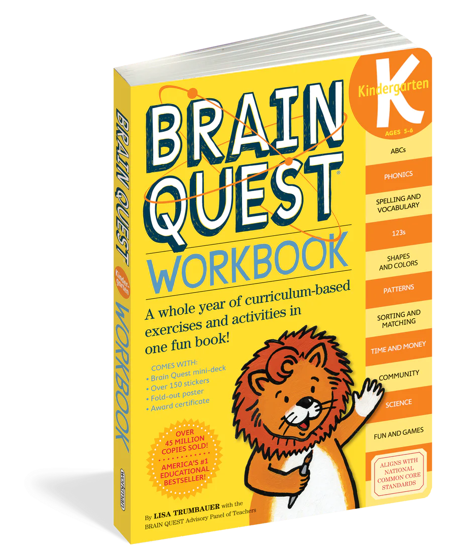 Brain Quest Workbook: Kindergarten