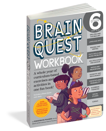Brain Quest Workbook: Grade 6