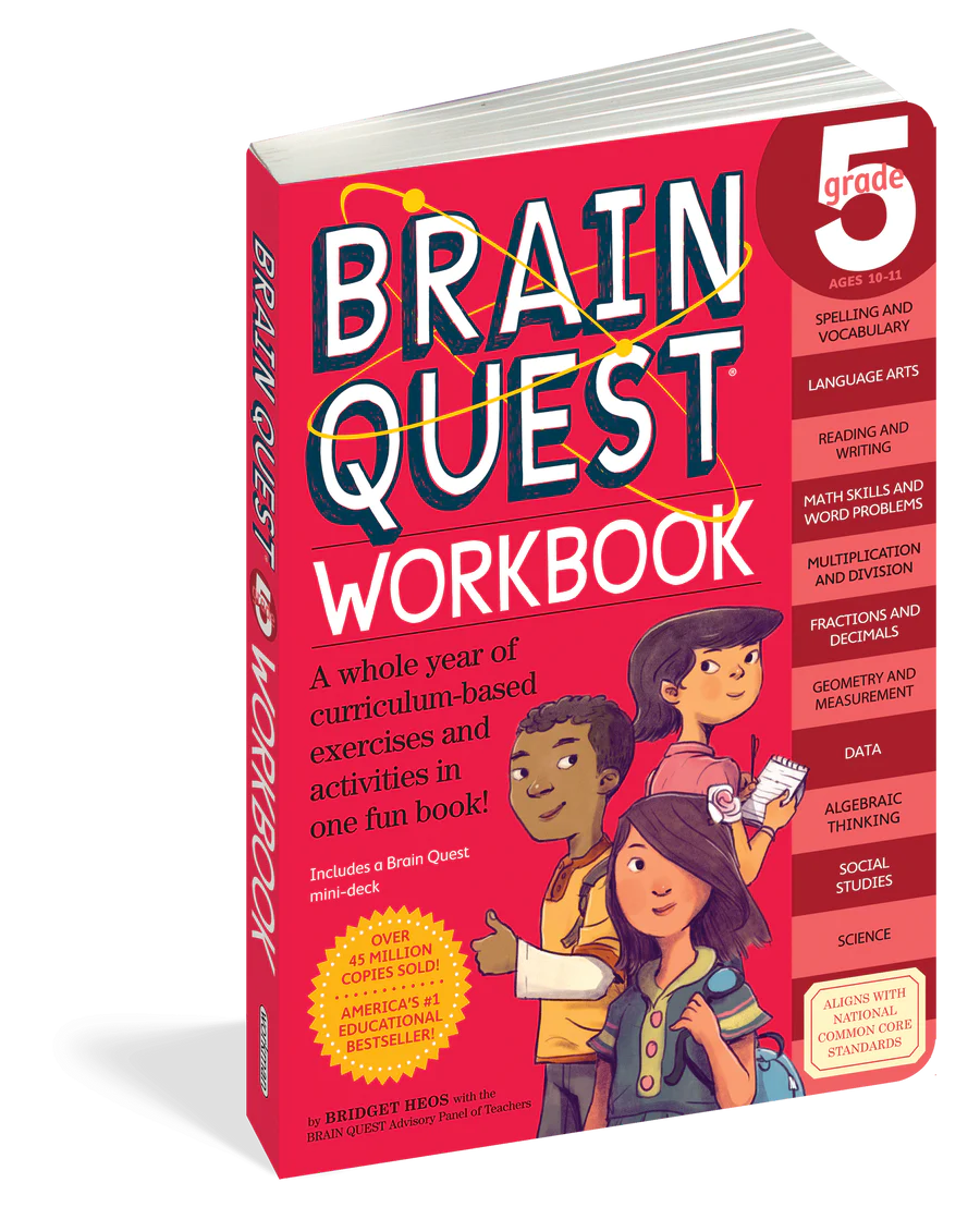 Brain Quest Workbook: Grade 5