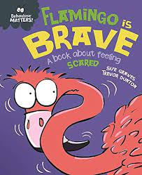 Flamingo is Brave Abook About Feeling Scared