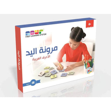 مرونة اليد - الأحرف العربية