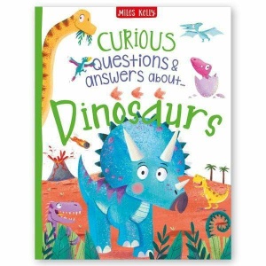 Curious Q&AFormat: Hardcover  This fresh approach to the perennially popular Q & A format takes a sideways look at all that is wild, wonderful and downright weird about dinosaurs. Brilliantly humorous illustrations and playful text reveal the amazing answers. Find out which dinosaurs grew feathers, why T rex had such small arms, and if dinosaurs are still alive today. About Dinosaurs