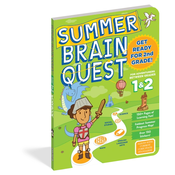 Summer Brain Quest: Between Grades 1 & 2 - 761189173