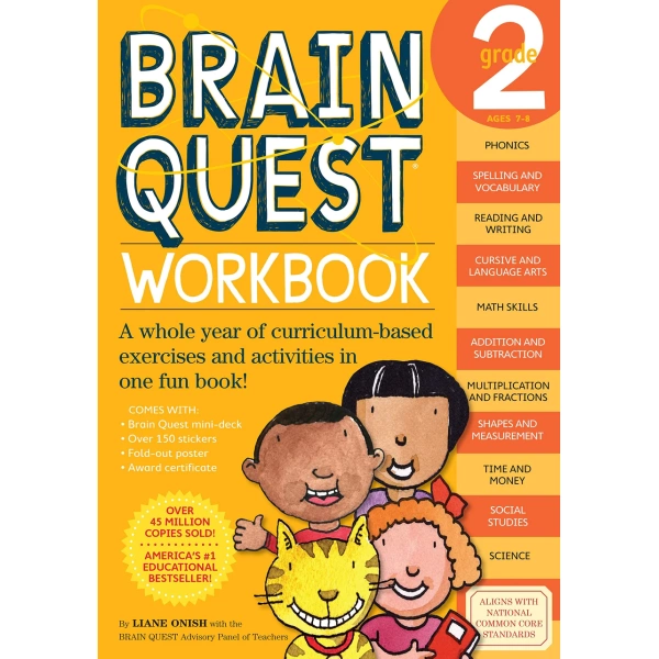 Brain Quest Workbook: Grade 2 - 761149155