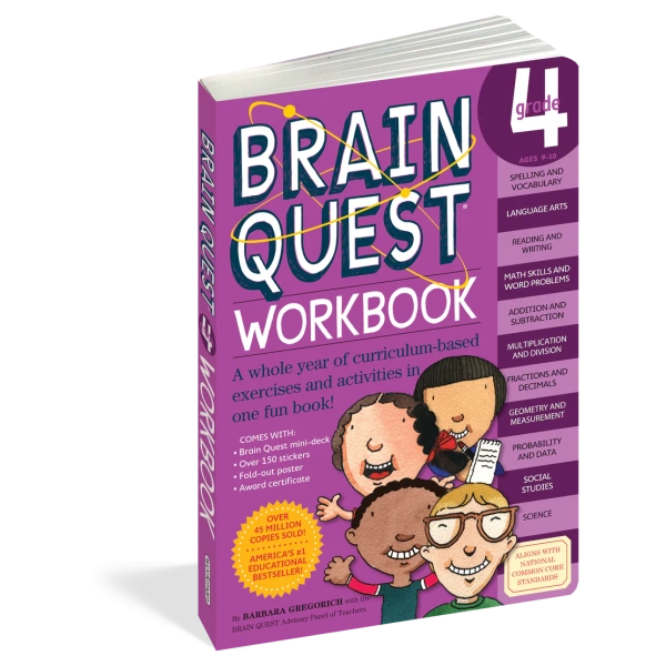 Brain Quest Workbook: Grade 4